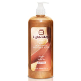 LightenUp exfoliating body wash with foaming action for refreshing cleanse