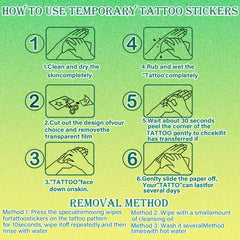 LightningStickers application demo shows easy-to-apply wet-tattoo method for kids