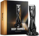 Lijecozy body trimmer with ergonomic cordless handle for all-over grooming