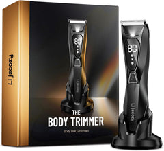 Lijecozy body trimmer with ergonomic cordless handle for all-over grooming