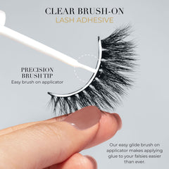 Lilly Lashes cola sin latex compatible con pestañas falsas