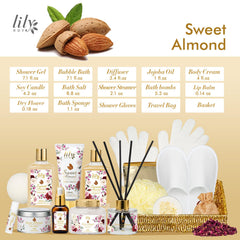 LILY ROY spa shower gel almond focus invites refreshment during daily routines.
