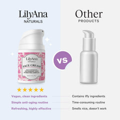 LilyAna Naturals alpha-lipoic acid ingredient label signals antioxidant support for radiant skin