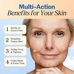 LilyAna Naturals Retinol Cream texture close-up demonstrates lightweight fast-absorbing cream.