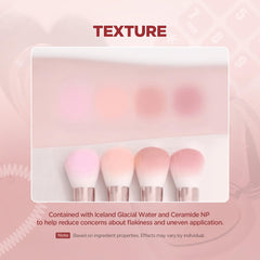 lilybyred Luv Beam Blur Cheek pastel shades closeup shows delicate color wash.