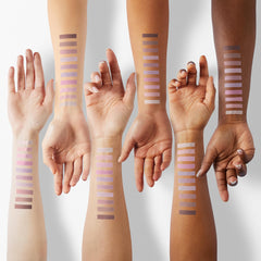 lilybyred Mood Keyboard cushion jelly glitter close-up shows bright payoff with less fallout.