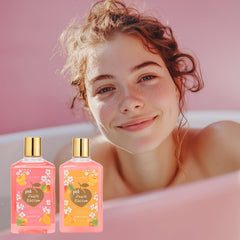 LILY ROY jojoba oil and bath bomb nourish skin and elevate bath rituals.