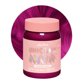 Lime Crime Unicorn Hair Chocolate Cherry package shows vegan, damage-free color option for home use