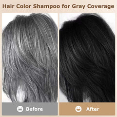 Limer Hair Dye Shampoo foam dispense promotes easy, mess-free color application with a gentle scent.