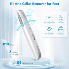 LINKEVAP pedicure kit box with handle and two roller heads ready for at-home spa.