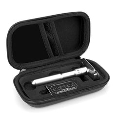 Linkidea durable hard shell shaving travel case with rugged protection for razors on the go