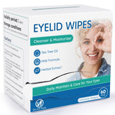 Linzercin eyelid cleansing wipes bottle display for daily cleansing and refreshment