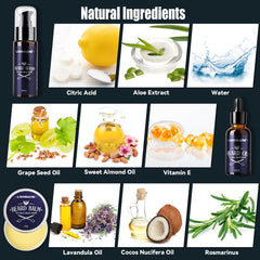 Lionmane beard balm 40g nourishes for a soft, well-groomed beard.
