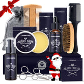 Lionmane beard care kit gift box highlights premium presentation for gifting.