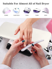 LIONVISON arm rest with stainless steel feet and anti-slip base for stability.