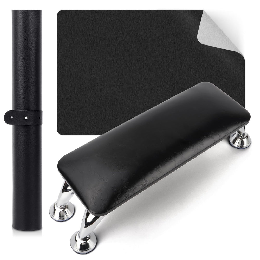 LIONVISON nail arm rest set on table for a tidy, professional manicure station.