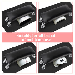 LIONVISON stainless steel stand keeps the arm rest stable during services.