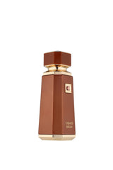 Liquid Brun amber-vanilla closeup highlighting warm profile