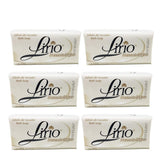 Lirio Dermatologico bar soap pack front view highlighting value pack for daily care