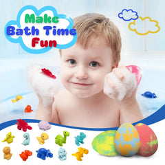 Lisotera bath bombs create vibrant colors and bubbles in the tub