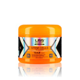 Liss Expert Stem Cells Magic Mask bottle demonstrates frizz control and humidity protection.