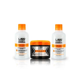 Liss Expert Stem Cells smoothing treatment bottle delivering frizz control and professional shine.