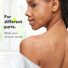 LitBear 10mm pimple patch targets medium blemishes with strong absorption and gentle wear.
