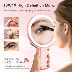 LitBear 1x view shows overall face for daily skincare
