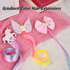 Little World six-styles unicorn clips offer versatile looks for everyday styles.
