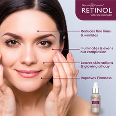 LIVAURA peptides visibly improve firmness and even tone for a brighter, more youthful look.