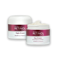 Livaura retinol day cream SPF20 bottle shows daytime hydration and UV protection