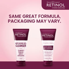 LIVAURA gel cleanser close-up shows gentle exfoliation with micro-beads.
