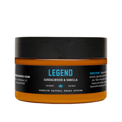 Live Bearded beard butter Legend scent bottle pour for quick daily moisture