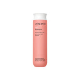 Living Proof Curl Shampoo bottle front shows sleek design for defined curls