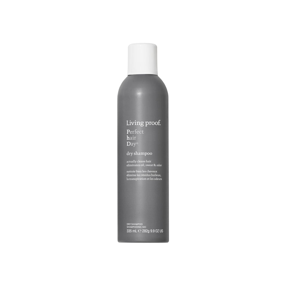 Living Proof Dry Shampoo focuses on oil absorption to refresh hair between washes.