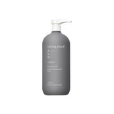 Living Proof Perfect Hair Day Shampoo bottle front shows a hydrating formula for shine.