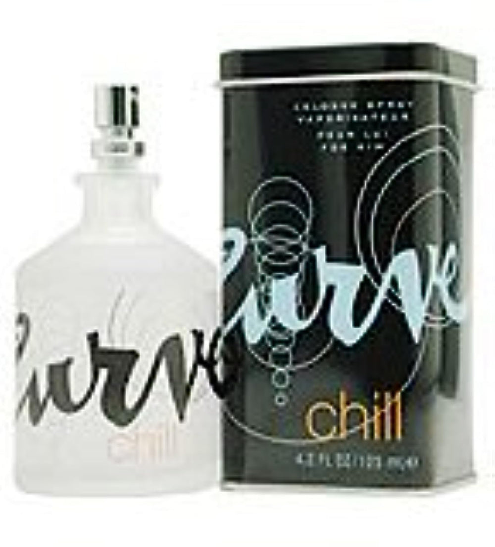 Liz Claiborne Curve Chill bottle top, sleek design signals everyday freshness.