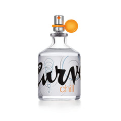 Liz Claiborne Curve Chill bottle for men, suggesting fresh, everyday confidence.