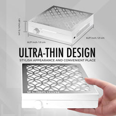LK Lisa Kon reusable filter detail shows easy cleaning and long lasting performance