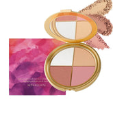 Lmoy Eye & Cheek Palette close-up shows blendable shadows for easy everyday looks.