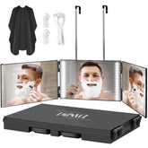 LMZNXCZ 3-way mirror front view offers clear reflection for at-home grooming.