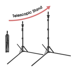 LNASI 360-degree-rotation wig stand allows easy mounting and demo demonstrations.