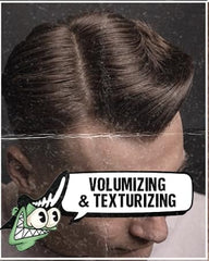 Lockhart’s Anti-Gravity application on towel-dried hair for volume