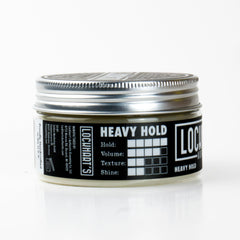 Lockhart's Heavy Hold pomade ideal for a tall pompadour with lasting volume