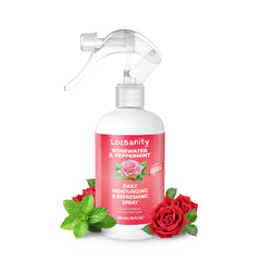 Locsanity daily moisturizing spray bottle delivers light, refreshing hydration for locs.