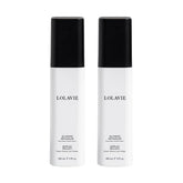 LolaVie Glossing Detangler bottle closed, promoting detangling and shine.