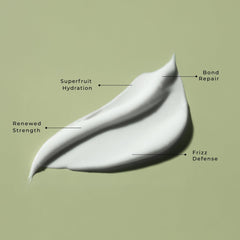LolaVie Restorative Conditioner applied to mid-lengths and ends for smoother results