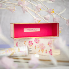 LOLLIA Breath Handcreme uses shea and cocoa butter for smooth skin.