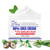 LOLX 40% Urea Foot Cream bottle for deep hydration of dry feet