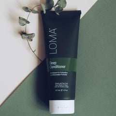 LOMA Deep Conditioner with heat therapy helps rebuild hair structure for resilience